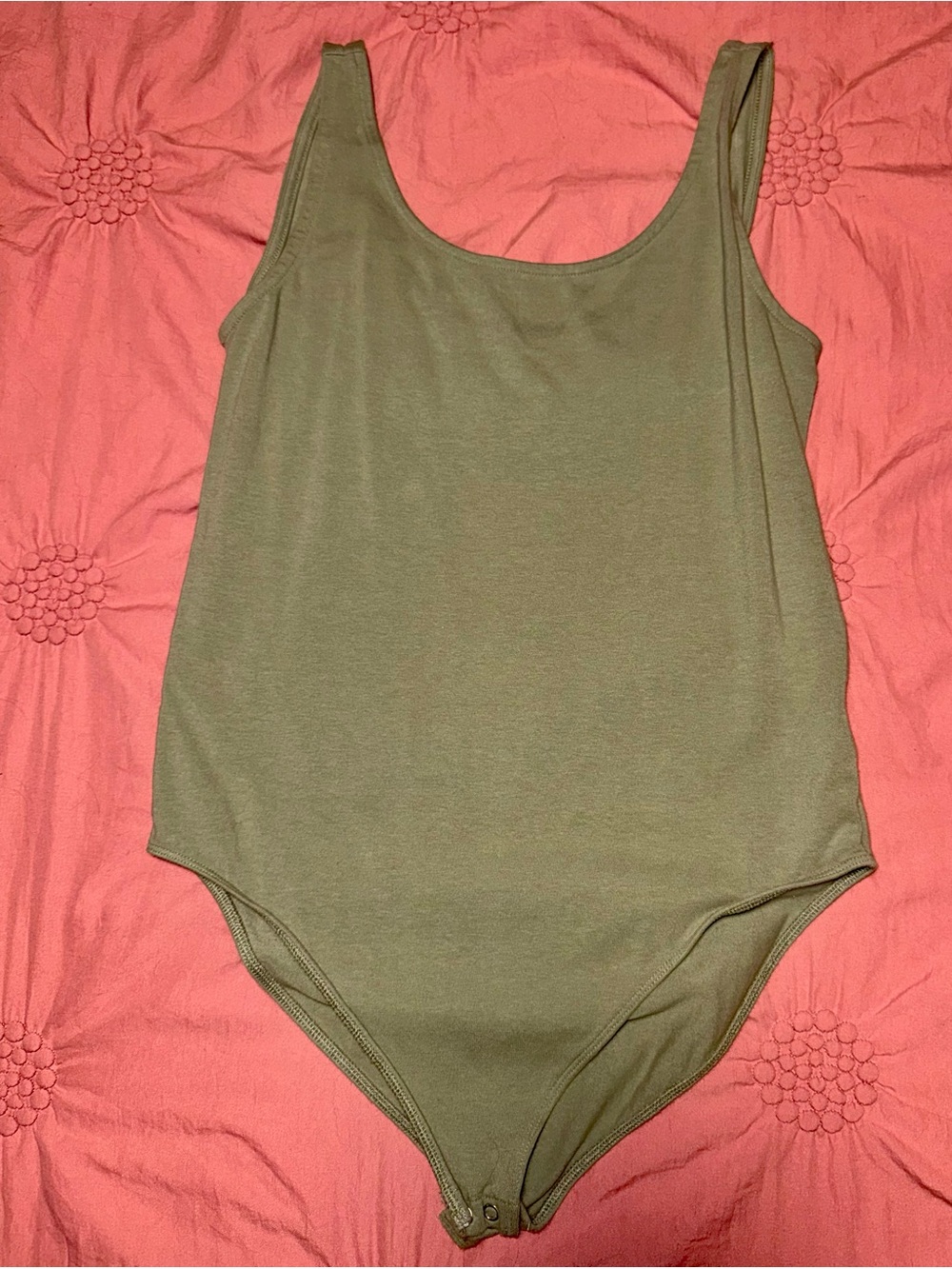 Olive Green Bodysuit